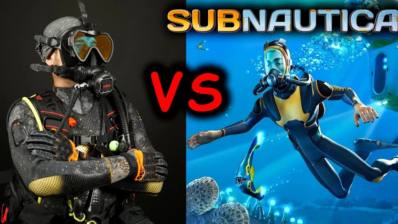SUBNAUTICA Diving Game gets DEBUNKED by Scuba Diving Youtuber