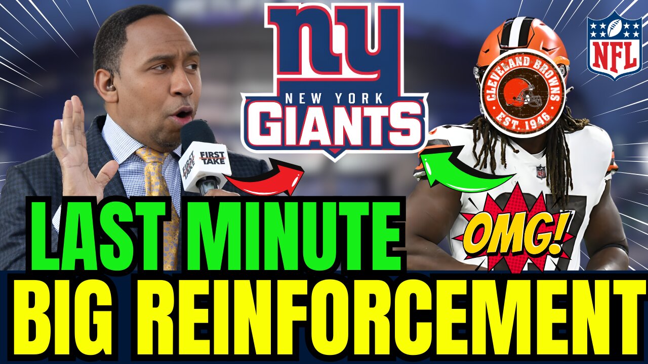 🚨 VETERAN ON THE WAY ? DO YOU LIKE THIS NAME?NEW YORK GIANTS NEWS TODAY! NFL NEWS TODAY