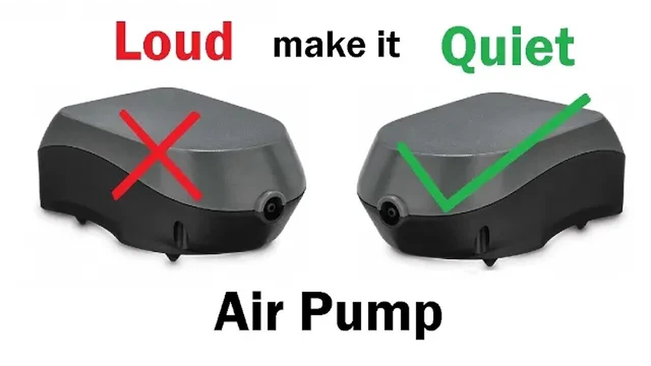 Trick to make Air Pump Quiet