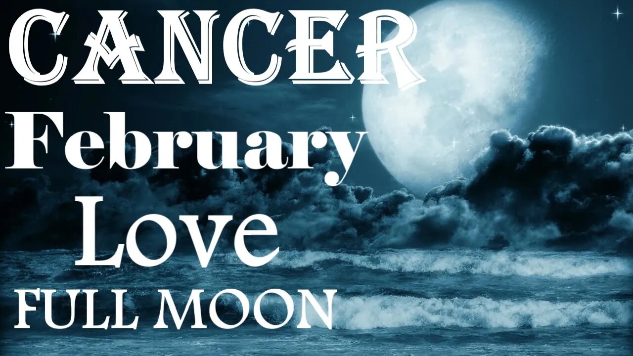 Cancer *It's All An Illusion Smoke & Mirrors Best To Get Out Now While You Can* February Full Moon