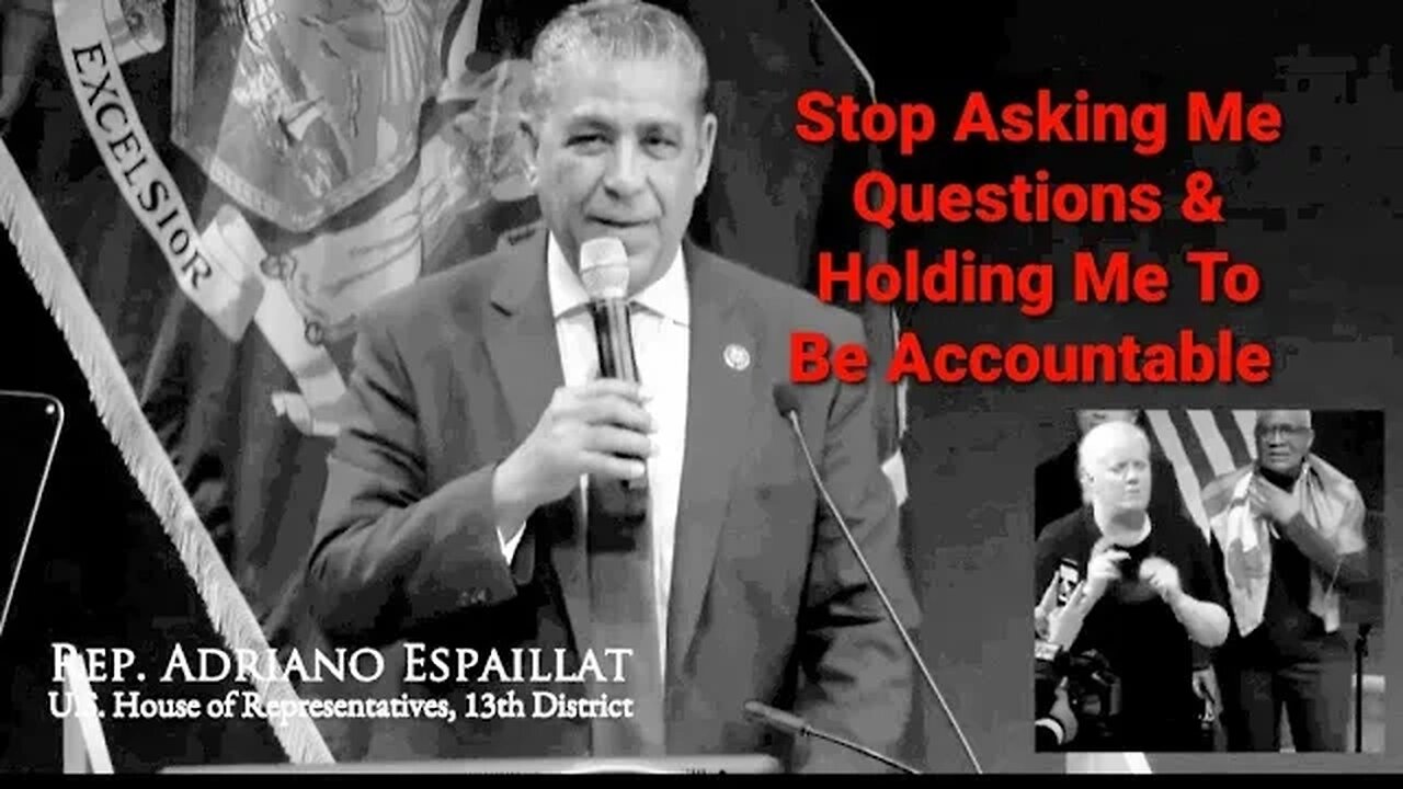 Activists Confront Rep Espaillat, The Hypocrisy Of Democrats