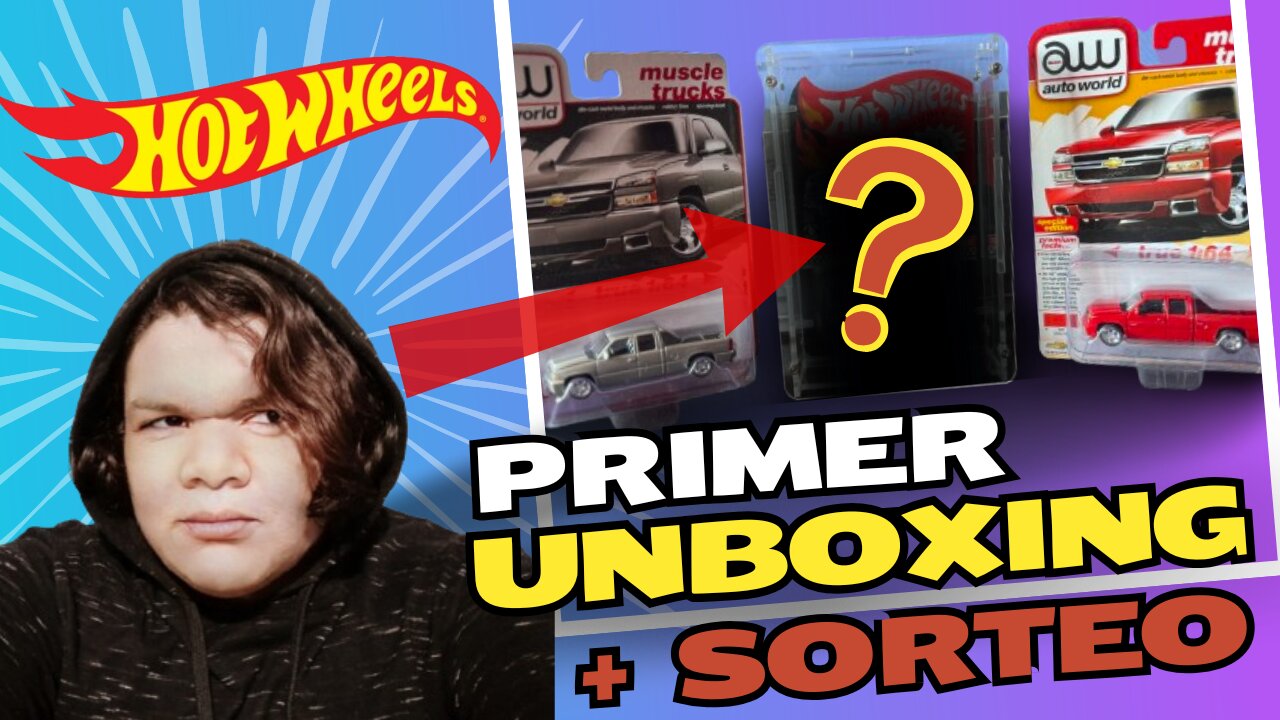 UNBOXING DE HOT WHEELS Y AUTO WORLD