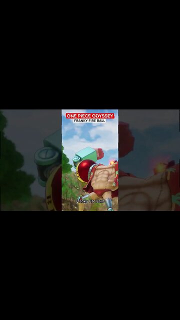 ONE PIECE ODYSSEY - FRANKY FIRE BALL [4K 60FPS] #shorts