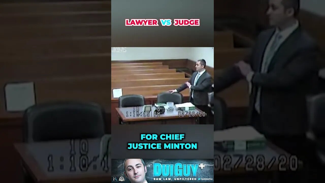 NO JURISDICTION Lawyer Puts Judge in Her Place