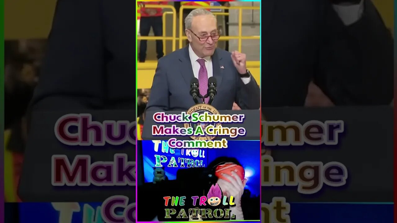 Chuck Schumer TRIES To Dunk On Trump 😂 But Just Comes Off Cringe #shorts #senate #trump