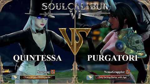 SoulCalibur VI — Amesang (Quintessa) VS NemaGrappler (Purgatori) | Xbox Series X Ranked