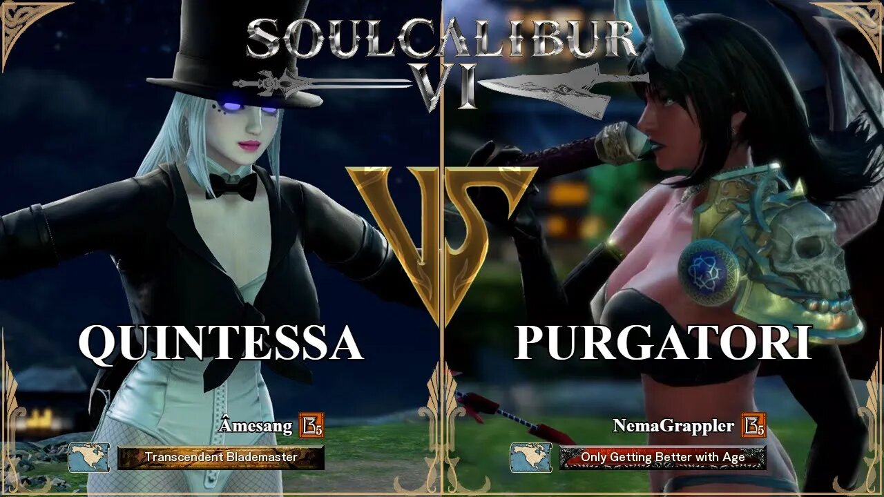 SoulCalibur VI — Amesang (Quintessa) VS NemaGrappler (Purgatori) | Xbox Series X Ranked