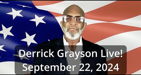 Derrick Grayson Speaks at Live Event - September 22, 2024