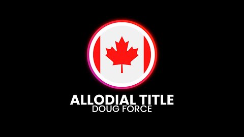 ALLODIAL TITLE - Doug Force