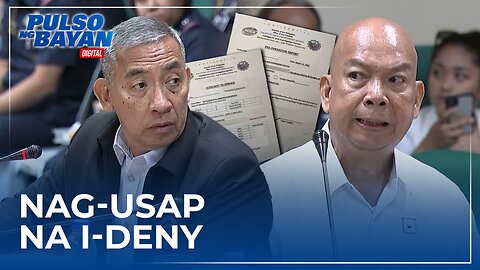 Bago nangyari ang pagdinig, may nangyaring pag-uusap na i-deny ang dokumento —Ex-PDEA Agent