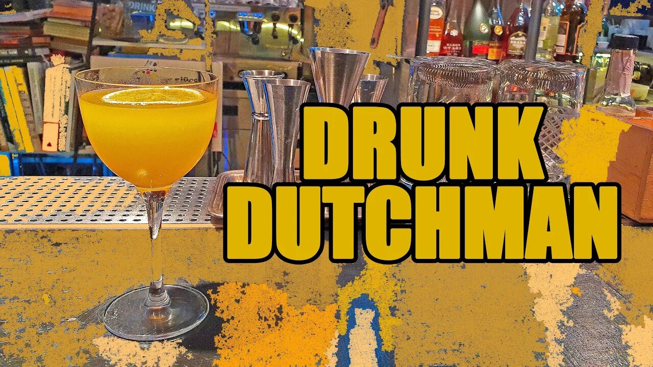 DRUNK DUTCHMAN cocktail by Mr.Tolmach