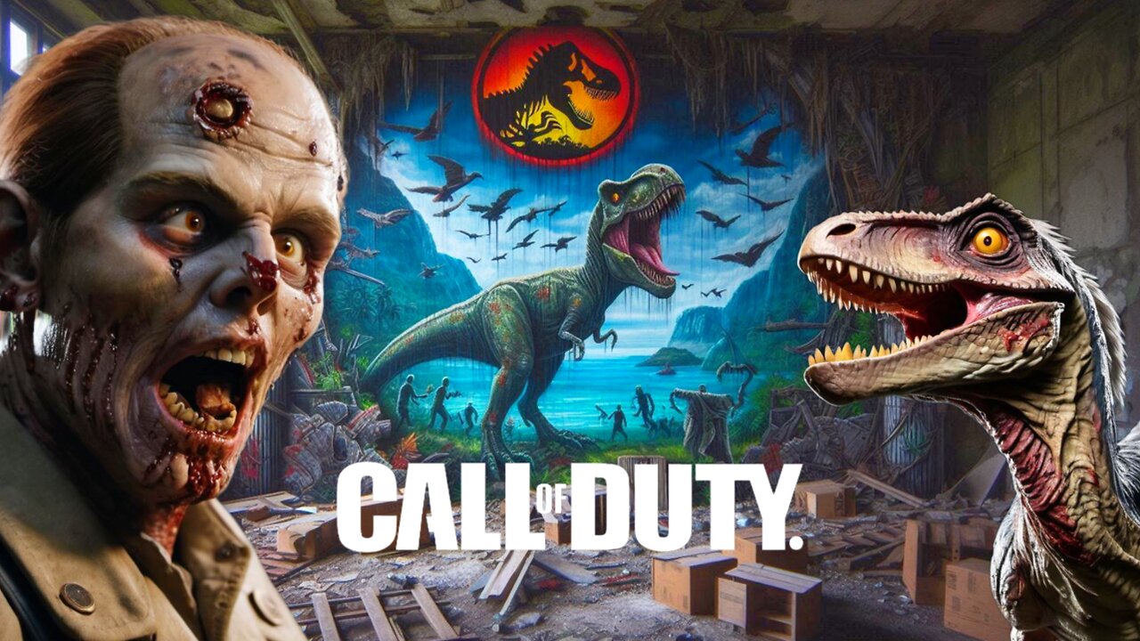 THE LOST WORLD JURASSIC PARK ( BO3 CUSTOM ZOMBIES )