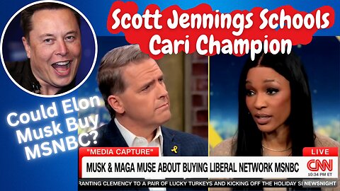 Scott Jennings Schools Cari Champion on CNN