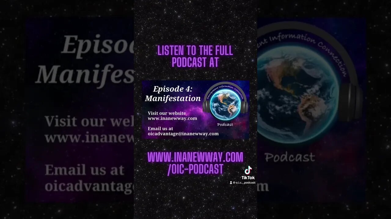 Basic techniques of manifestation shared on this early episode of the OIC podcast! #manifestation