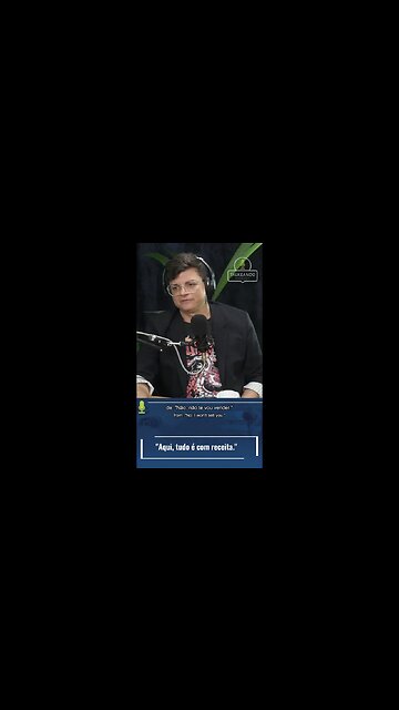 Nas farmácias daqui tudo é com receita