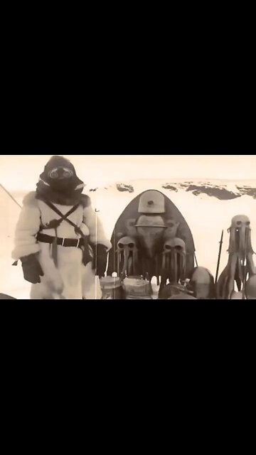 Alleged rare footage from an unknown private film collection archive of a Nazi expedition in Egypt