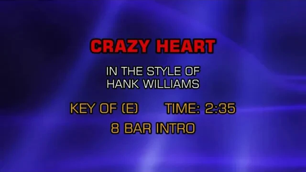 Hank Williams - Crazy Heart by SRM