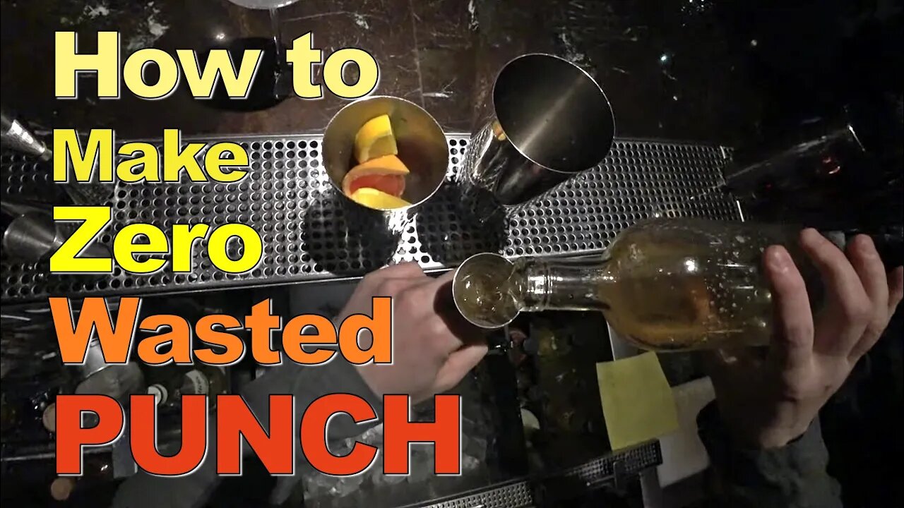 How to make Zero vasted punch by Mr.Tolmach