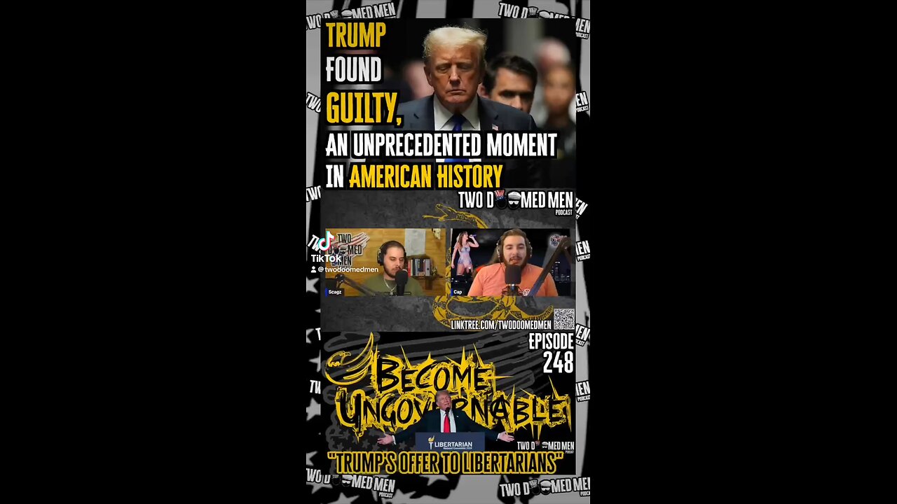 Trump Found Guilty, An Unprecedented Moment In American History