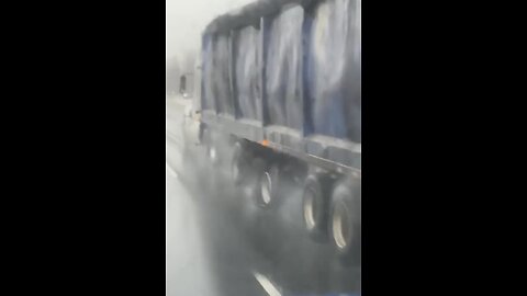 Tire Falls Off Truck