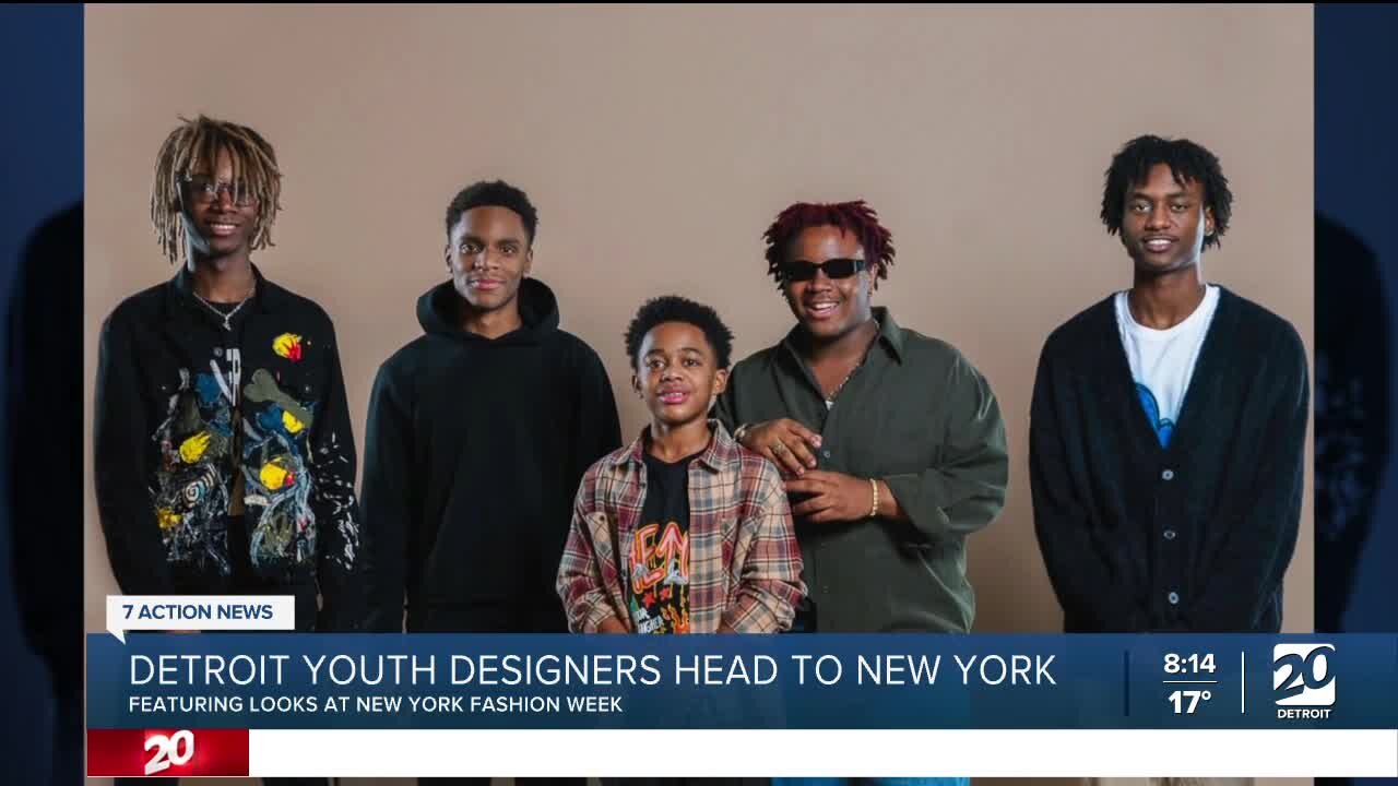 Detroit youth designers head to New York for Fashion Week