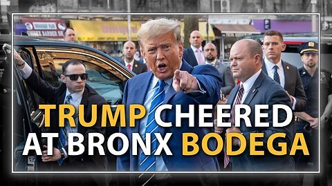 Alex Jones Trump Cheered At Bronx Bodega As Biden Hides In The Basement info Wars show