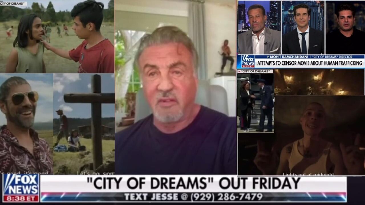 Tony Robbins Introduces New Film 'City of Dreams” Out Friday: SHADOW BANNED - CHILD TRAFFICKING - Jesse Watters