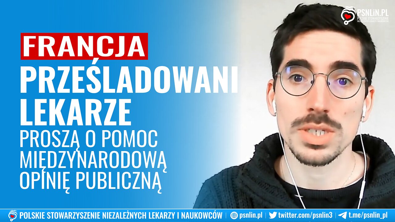 Prześladowani francuscy lekarze proszą o pomoc międzynarodową opinię publiczną