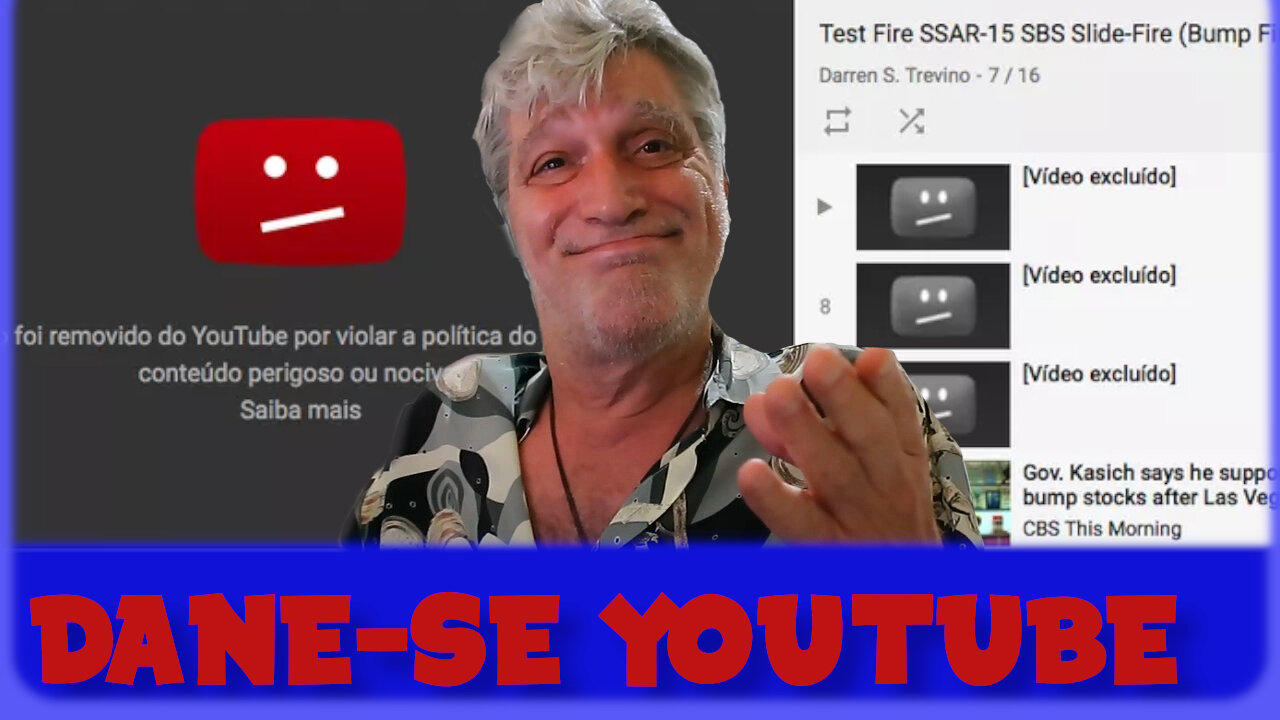 VIDEO EXCLUIDO DO YOUTUBE