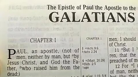 Galatians: Chapters 01-03