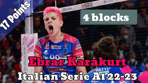 [Italian Serie A1 2022/23] [17th Round] [Novara vs Busto] [Ebrar Karakurt]