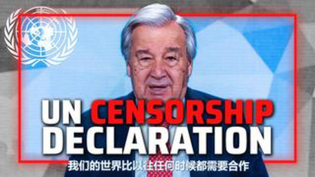 UN Members Sign Global Censorship Declaration As The Dinosaur Media Declares War On Joe Rogan