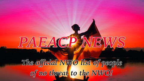 The official NWO list of people of no threat to the NWO!