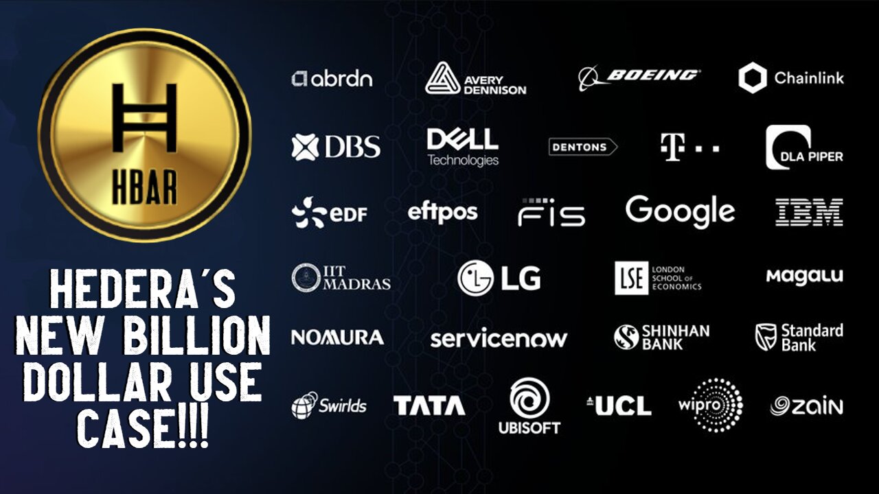 Hedera's New BILLION DOLLAR Use Case!!!