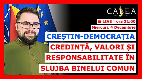 🔴 LIVE #929 - CREȘTIN-DEMOCRAȚIA: CREDINȚĂ, VALORI ȘI RESPONSABILITATE || Pr. EMANUEL