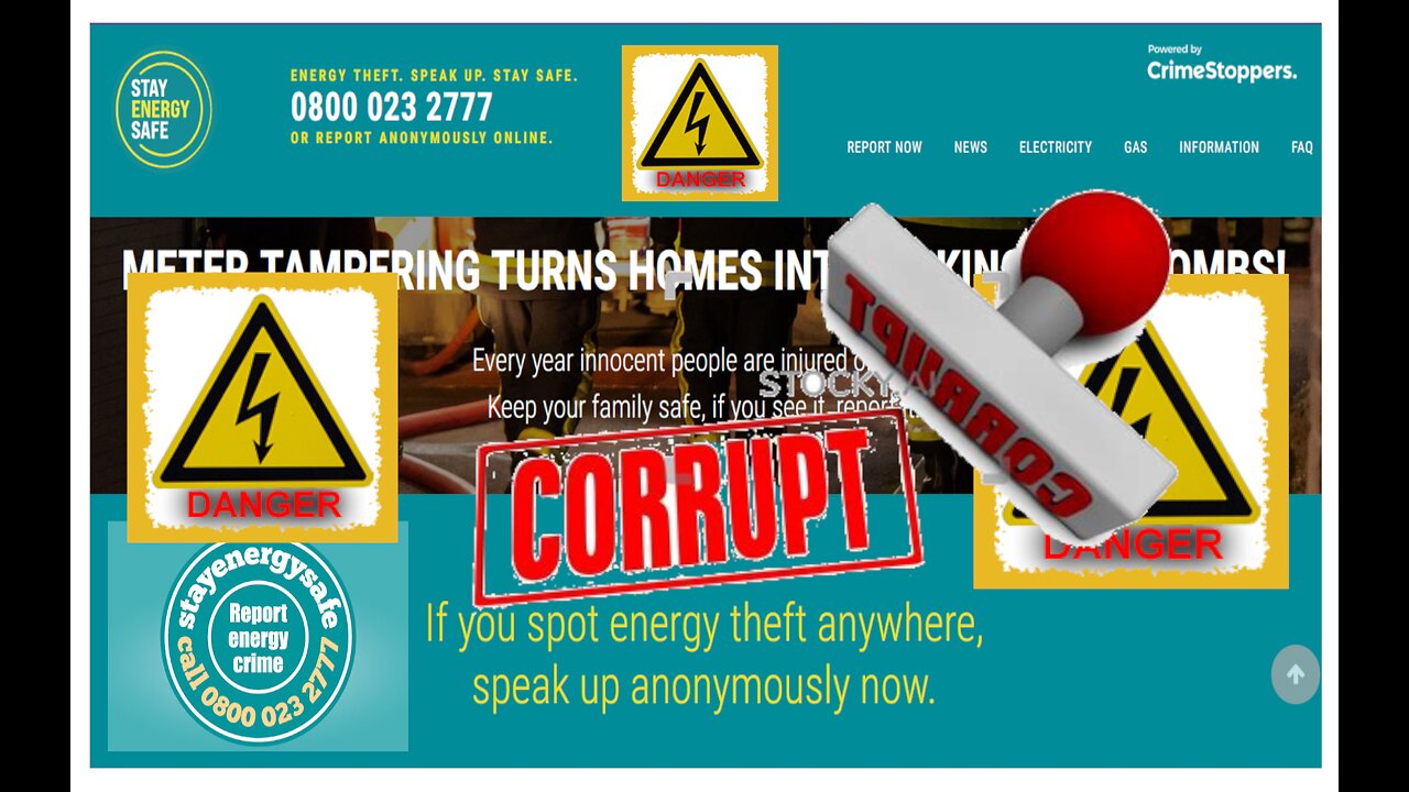 Stay Energy Safe admit they NEVER INVESTIGATE energy theft upon general public during call !!!