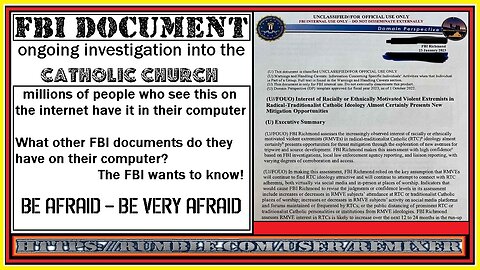 FBI DOCUMENT