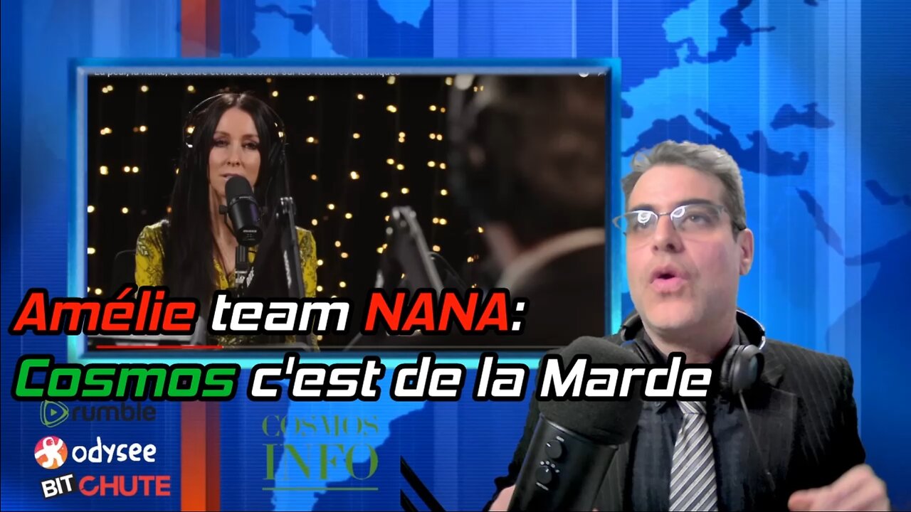 Amélie team Nana, Cosmos c'est de la marde. Réponse de Cosmos.