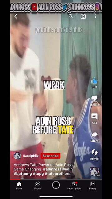The Evolution of Adin Ross after Meeting Andrew Tate
