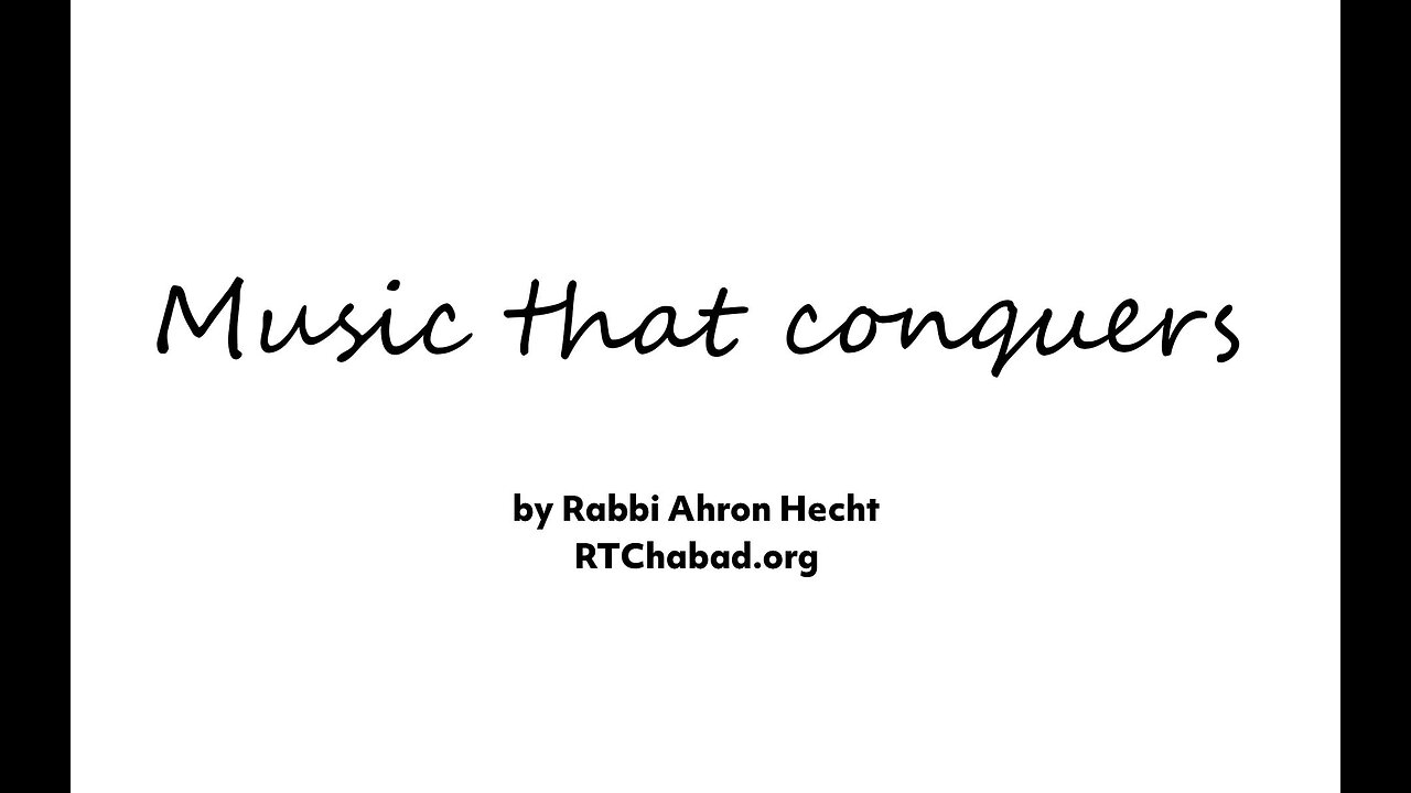 Music that conquers