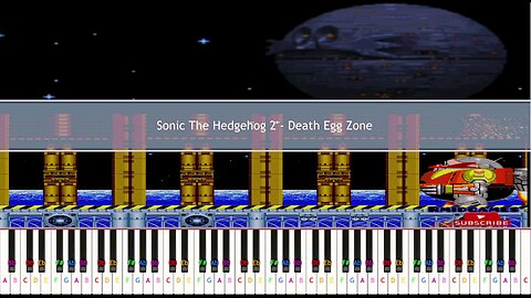 Sonic The Hedgehog 2 - Death Egg Piano MIDI