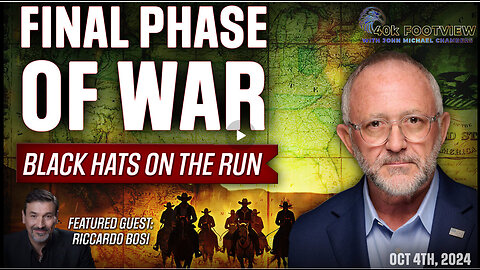 Final Phase of War - Black Hats on the Run | 40K FootView with JMC Ep. 21 -RICCARDO BOSI