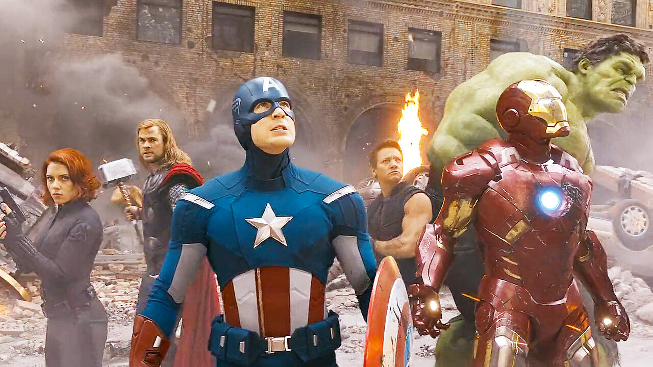 All Avengers Movie Final Fight