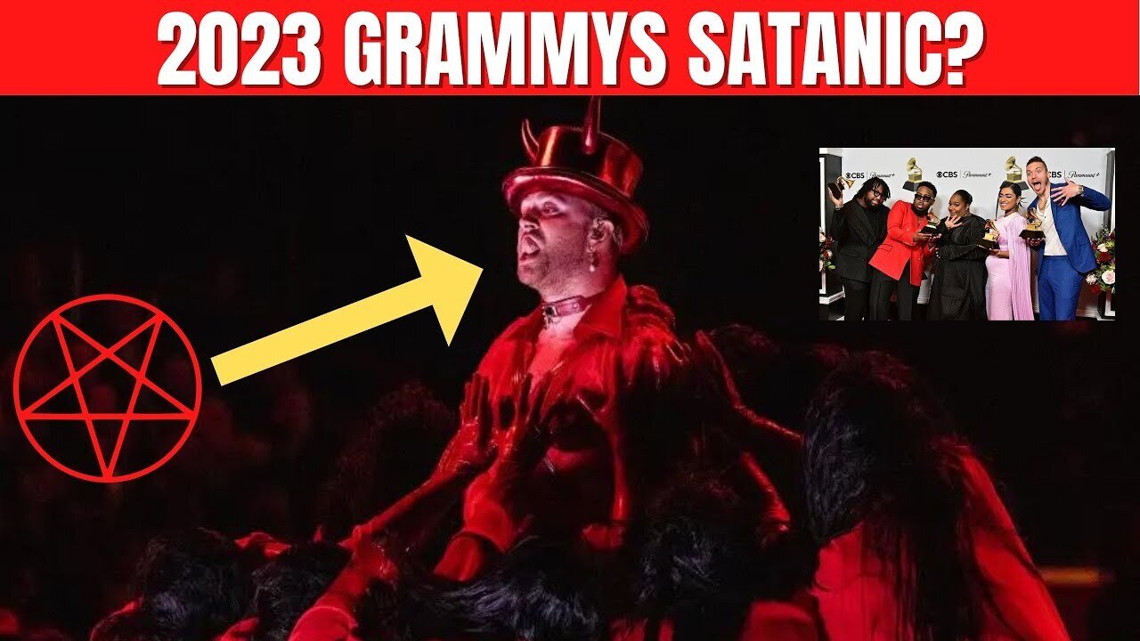 Sam Smith did a satanic performance at the 2023 Grammys! They aren't hiding anymore!