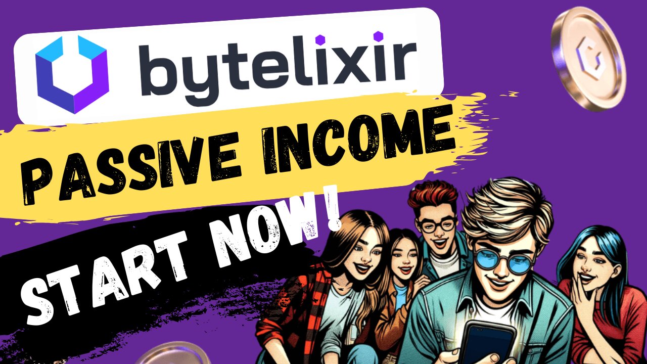 "Earn Money Doing Almost Nothing! Discover Bytelixir - The Passive Income Platform"