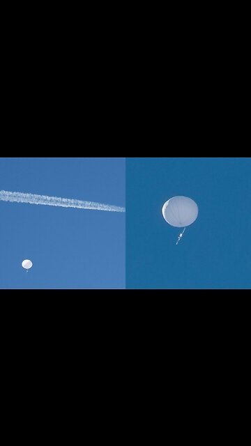 New Video Emerges of Chinese Spy Balloon Being Shot Down
