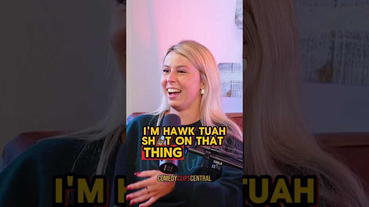 Hawk Tuah 💩On That Thang?!! 😭😂 | Talk Tuah with Hailey Welch ft. Whitney Cummings #comedy