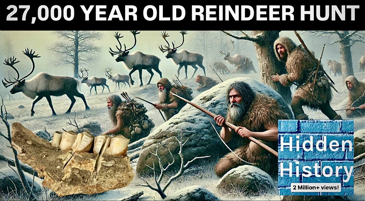 How prehistoric hunter gatherers strategically targeted reindeer territory 27,000 years ago