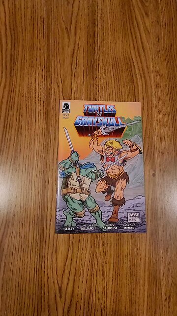 Masters of the Universe / Teenage Mutant Ninja Turtles: Turtles of Grayskull #1 Darkhorse Comics #QuickFlip