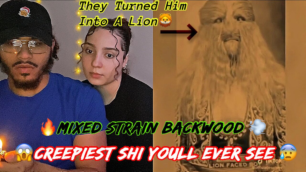 🔥Mixed Strain Backwood Smokesesh💨 w/GF & Top 10 Scary Creepy TikToks |Reaction|